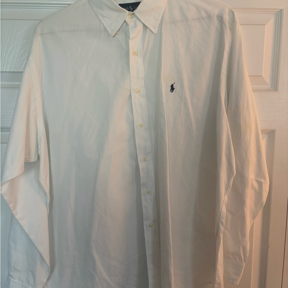 Polo by Ralph Lauren Men's White Shirt